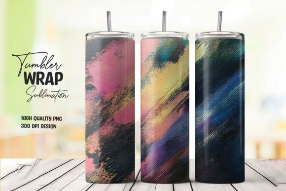 Download Black Gold Tropical Tumbler Wrap - Tropical tumbler Collection