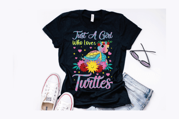 Download Just a Girl Who Loves Turtles Design - Just a girl who loves turtles Collection