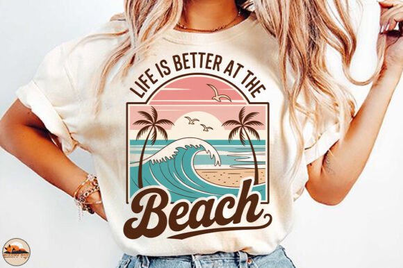 Download Retro Beach Png, Beach Life Png, Summer - Beach life Collection