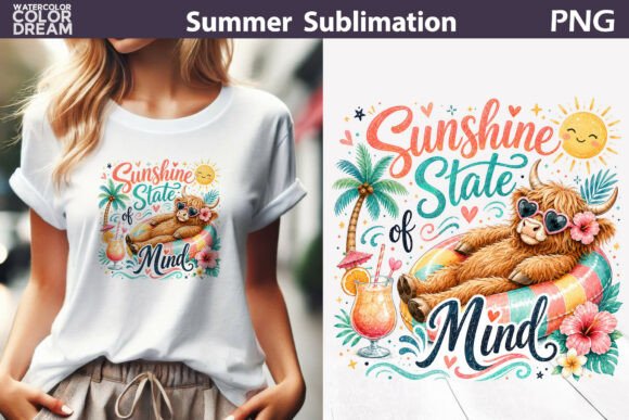 Download Highland Cow Summer Art - Highland cow summer Collection